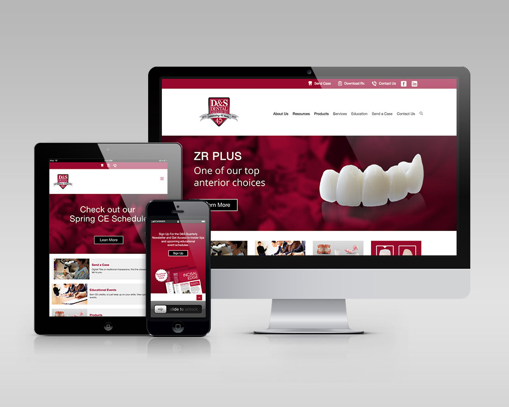 DNS Dental Lab Website